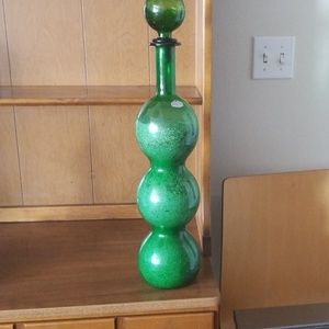 Gilcrest Accents - Handblown Gilcrest Decanter Gilcrest Accents - Handblown Gilcrest Decanter